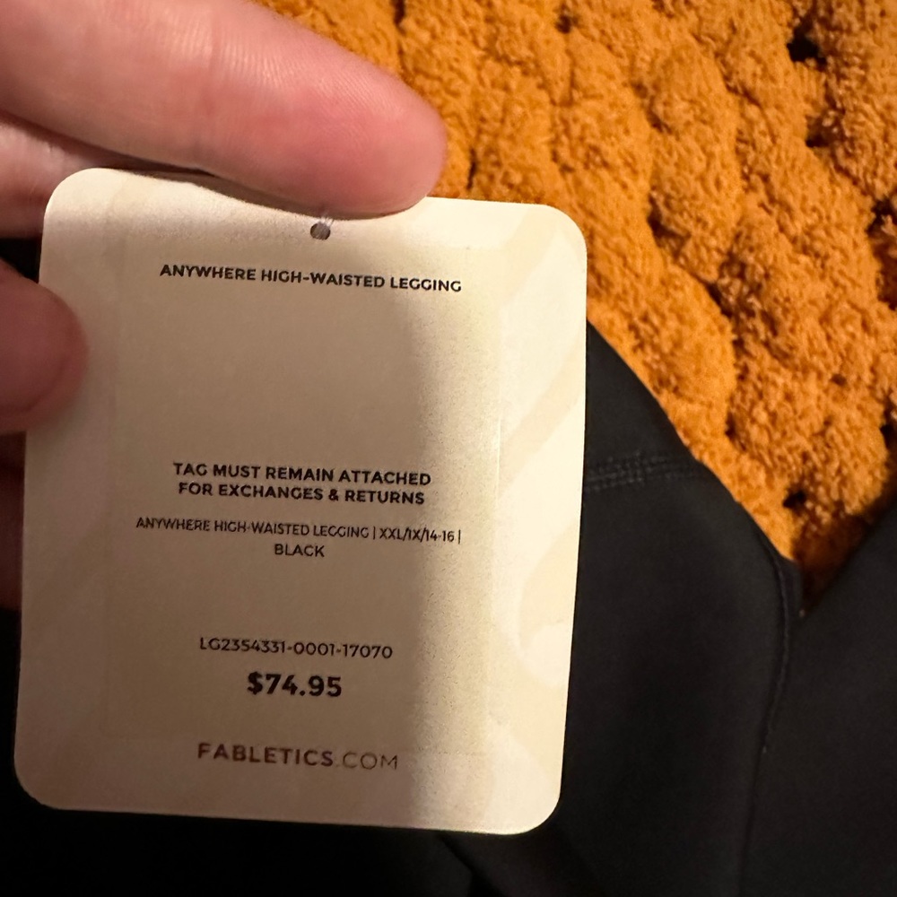 Fabletics leggings size XXL brand new
